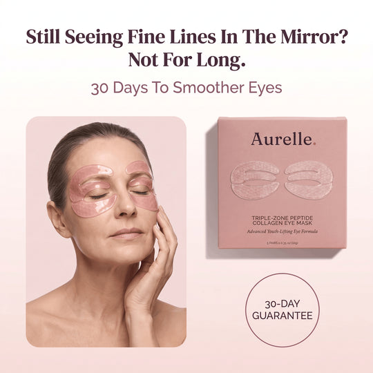 Triple-Zone Peptide Collagen Eye Mask